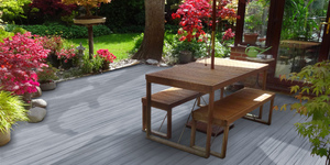 Террасная доска из ДПК Bamberg, Solid, English Barnwood