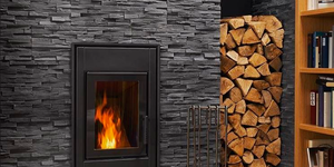 3D панели Сланец Black Bark Rockface