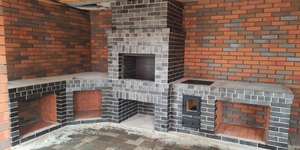 Кирпич печной Montenegro SHA 5 Black Argentum (Чёрный) 230x114x65 мм 6