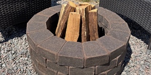 Костровая чаша из кирпича огнеупорного Temple Montenegro
