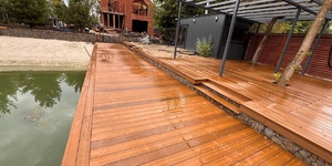 Террасная доска Turtle Shell Solid, Thai Teak, Co-Extrusion Dual 1