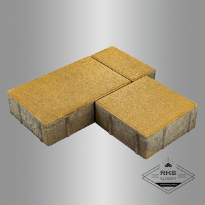 Тротуарная плитка BRAER, Старый Город "Ландхаус", Песочный