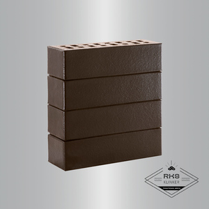 Клинкерный кирпич ЛСР глянцевый "Рейкьявик" чёрный, гладкий 0.7НФ