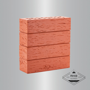 Клинкерный кирпич ЛСР "Лондон" красный, Береста 0.7НФ