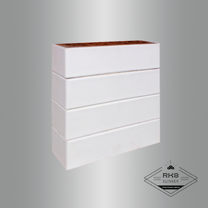 Клинкерный кирпич ЛСР "Вернамо" белый, гладкий, 0,7 НФ