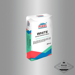 WHITE Perel клей для мрамора и камня