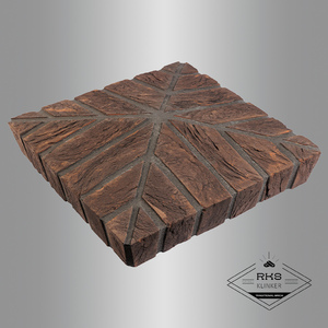 Кирпичные колпаки на столб "Донские Зори, Абрамцево", шов Тёмно-серый