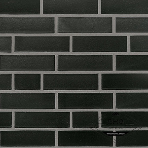 Ригельный кирпич Roben, FARO schwarz-nuanciert glatt, 290х90х52 мм