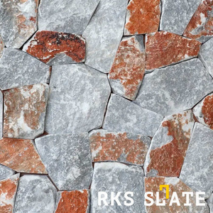 Фасадный облицовочный камень Blue Autumn Marble Loose