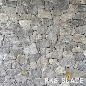 Фасадный облицовочный камень Grey Quartz Loose