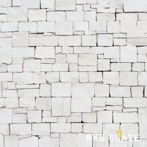 Фасадный облицовочный камень White Quartz Castle