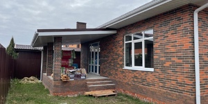 Клинкерный кирпич ЛСР Ричмонд красный флэшинг, Винтаж, 0.7НФ 3