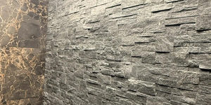 3D панели Кварцит RKS Slate Black Quartz Modern (фотоотзыв, интерьер, санузел) (3)