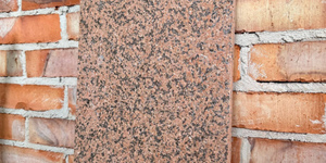 Гранитная плитка Рэд Пёрл (Red Pearl), Термообработанная
