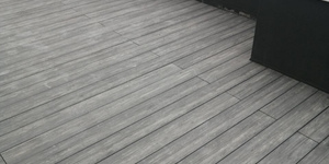 Террасная доска ДПК Bamberg Square Natural English Barnwood (балкон, терраса, фотоотзыв) 4