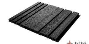 Реечная панель ДПК Middle Lines, Holland Burntwood, Коэкструзия, (FS 15) 150х27.5 мм 1 (1)