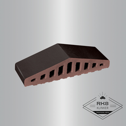 Профильный кирпич для ограждений King Klinker, Вулканический чёрный в Краснодаре