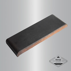 Парапетная плитка ZG Clinker, КР20 190x110x25 мм, Графит в Краснодаре