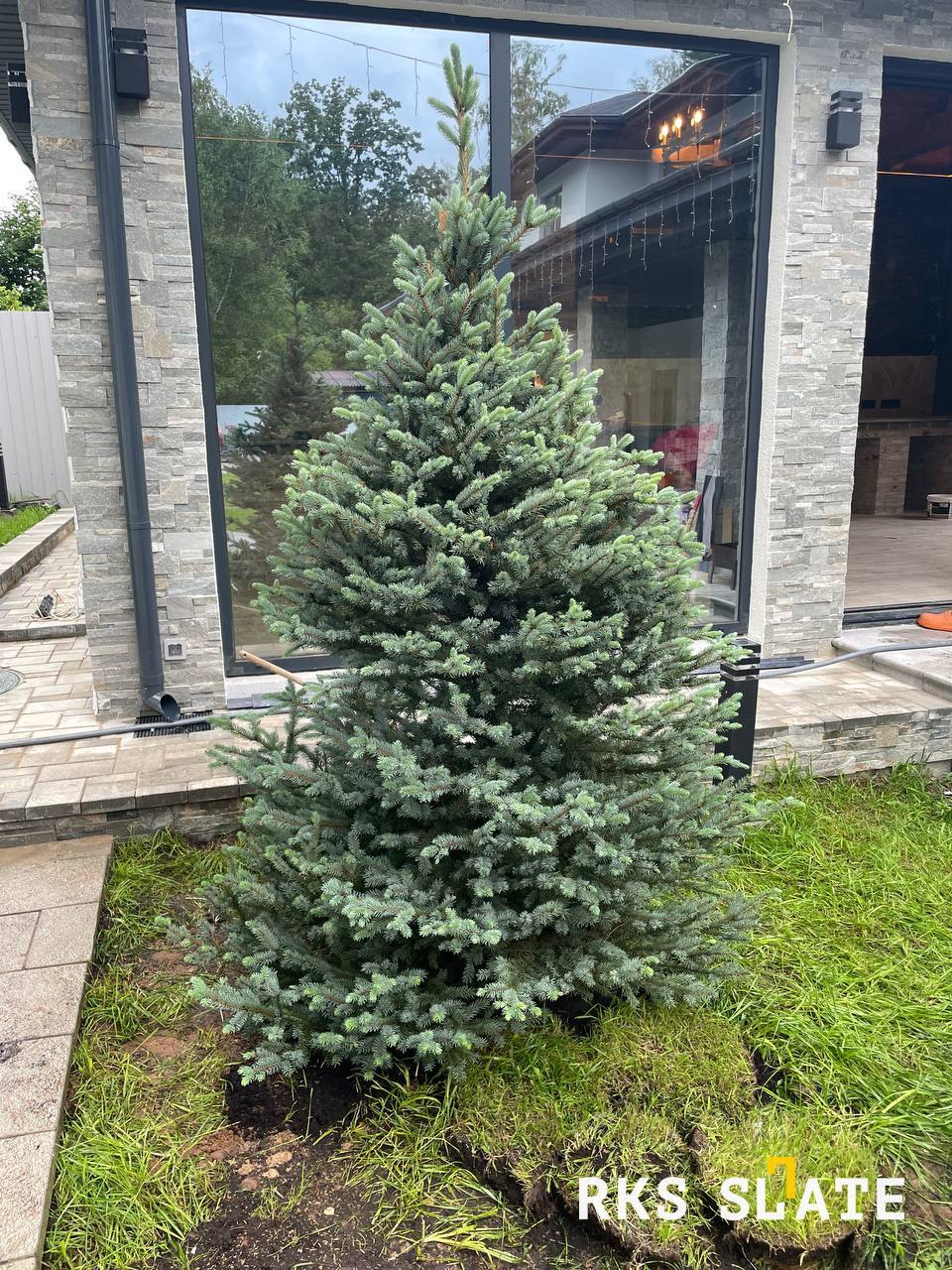 Декоративный камень Сланец Grey Slate Modern 3