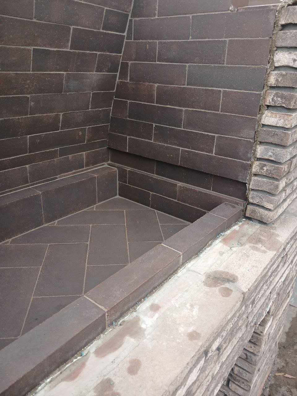 Кирпич огнеупорный Montenegro SHA 8 Black Argentum 250x124x65 мм 11