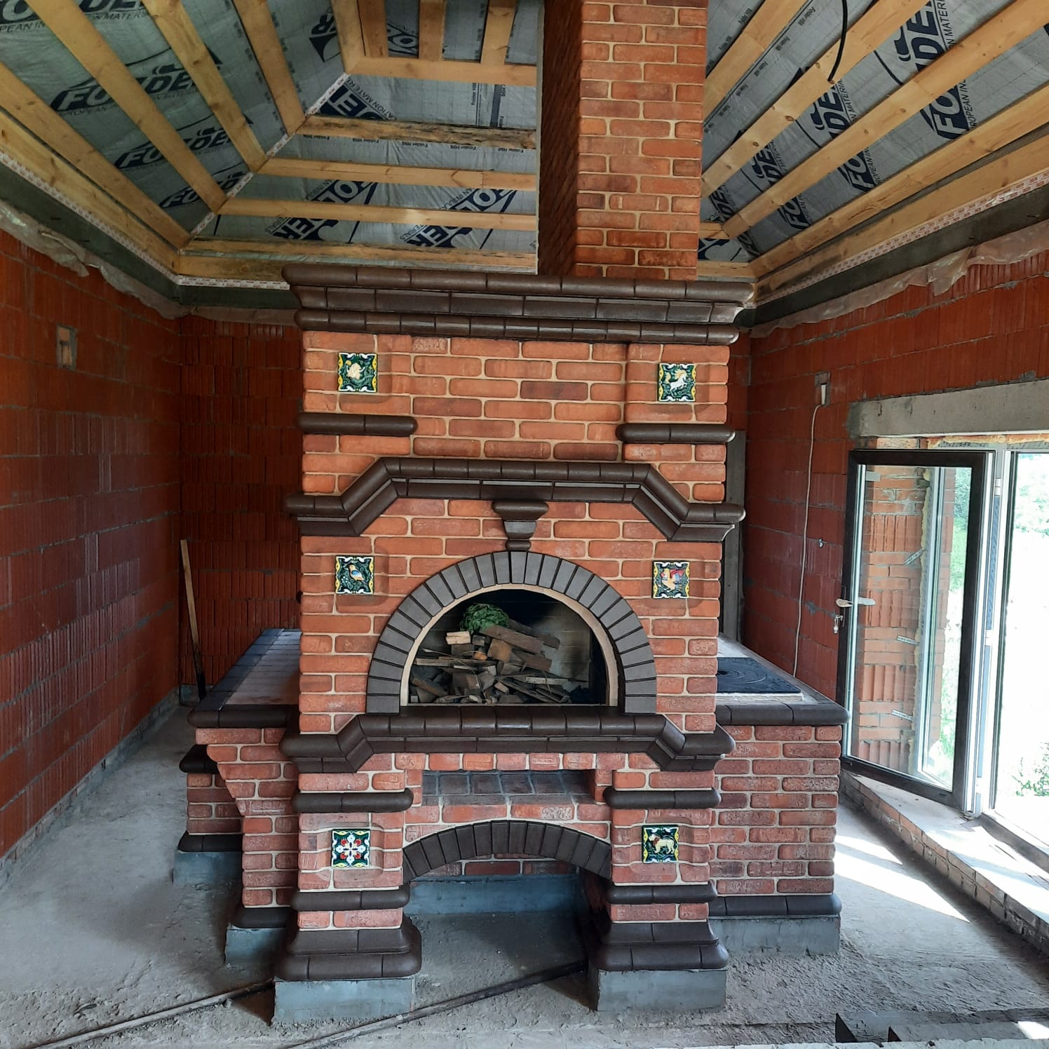 Кирпич печной 0,5 NF "Temple Brick" Маркс 18