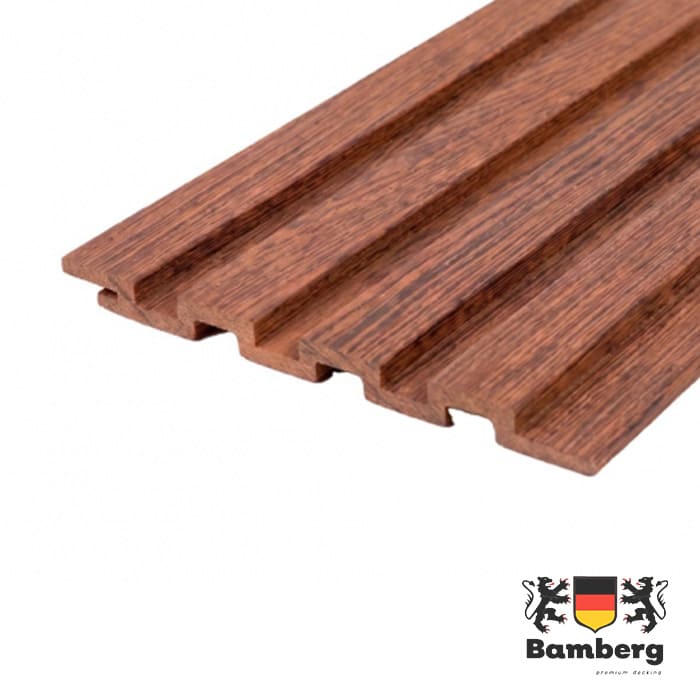 Реечная панель Bar Lines, African Bubinga в Краснодаре