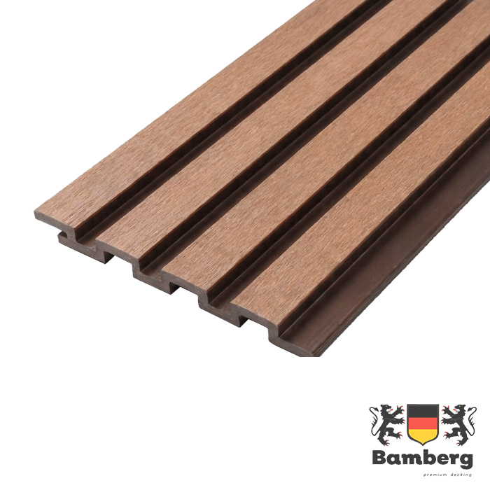 Реечная панель Bar Lines, African Bubinga в Краснодаре