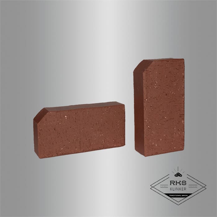 Бордюр клинкерный "ЛСР" темно-красный Эдинбург в Краснодаре