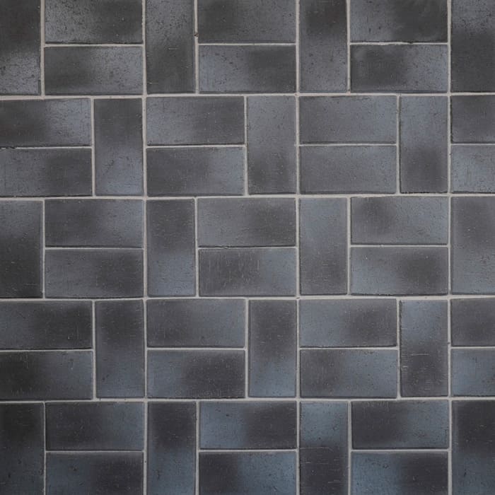 Клинкер тротуарный ангобированный ЛСР "Зальцбург" Платина Классик в Краснодаре