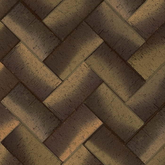 Клинкер тротуарный ЛСР коричневый "Монако" Золото Классик в Краснодаре