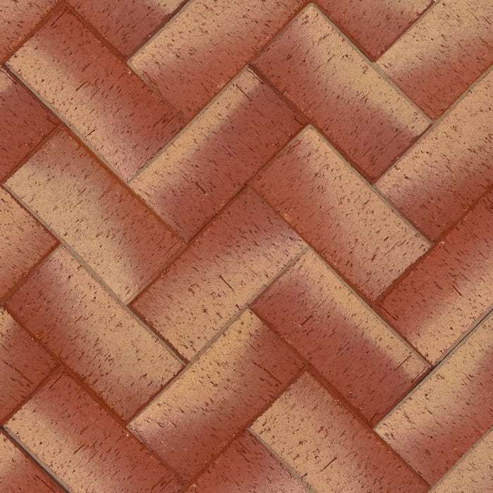 Клинкер тротуарный ЛСР красный "Канны" Золото Классик в Краснодаре