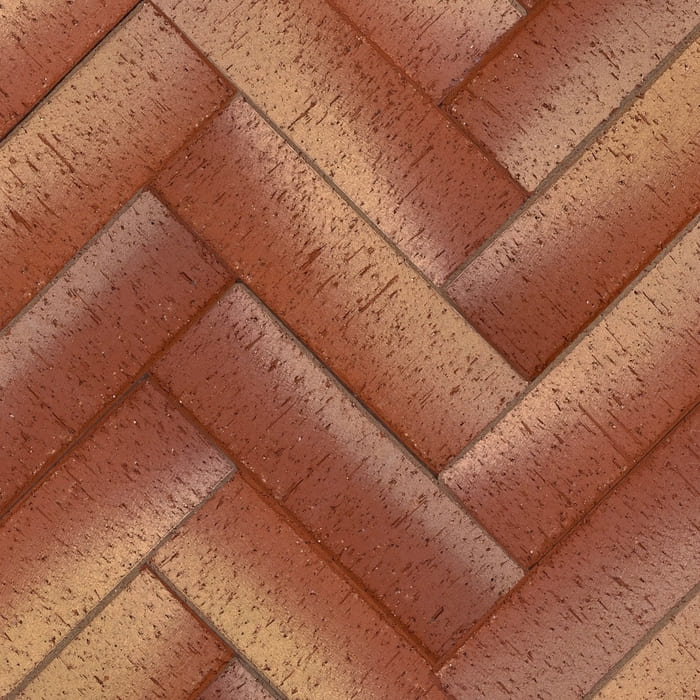 Клинкер тротуарный ЛСР красный "Канны" Золото Лонг в Краснодаре