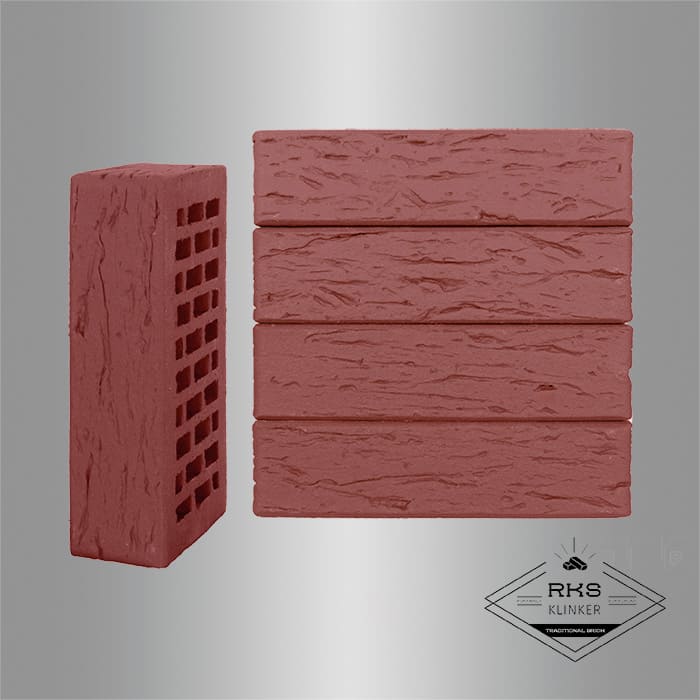 Кирпич облицовочный ЛСР, Винный, Рустик, 1НФ в Краснодаре