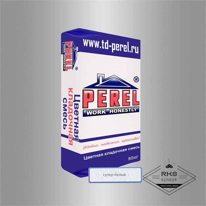 Кладочная смесь PEREL SL 01/супер-белый в Краснодаре