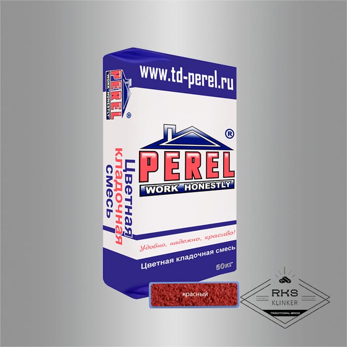 Зимняя кладочная смесь PEREL NL 60/красный в Краснодаре