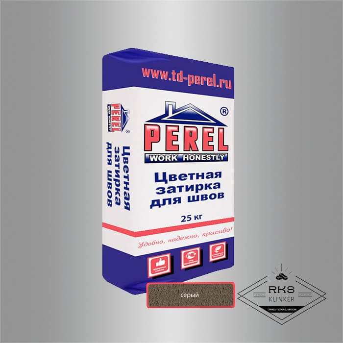 Зимняя затирочная смесь Perel RL 10/серая в Краснодаре