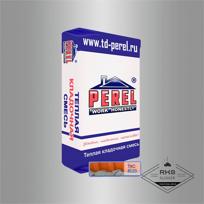 Теплоизоляционный кладочный раствор PEREL TKS 8020 в Краснодаре