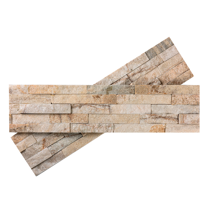 Декоративный камень Кварцит Beige Quartz Classic в Краснодаре