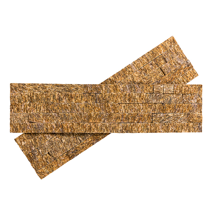 Декоративный камень Кварцит Sesame Yellow Classic в Краснодаре