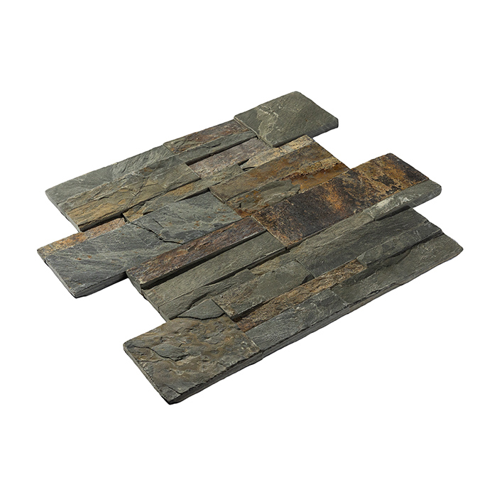 3D панели Сланец Dark Multicolor Modern в Краснодаре