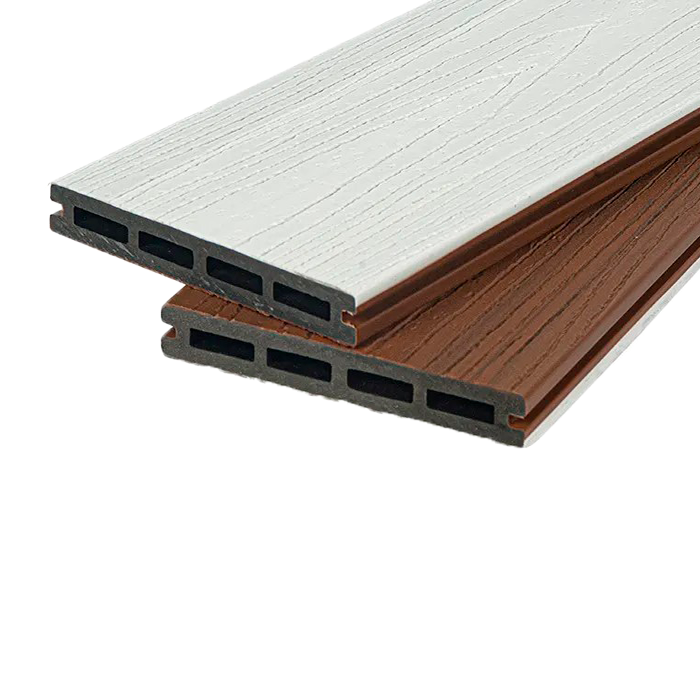 Террасная доска из ДПК Dual POLIVAN GROUP, Profi Co-Extrusion,White в Краснодаре