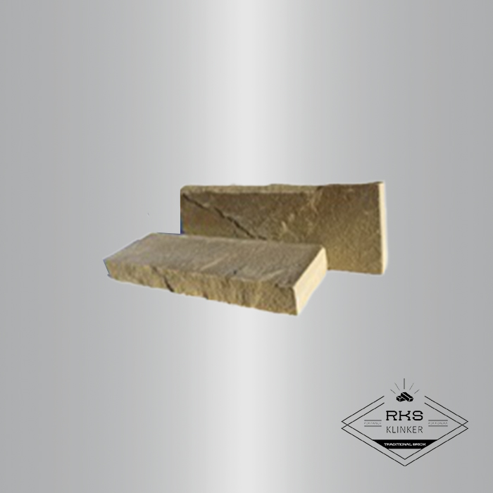 Ступени колотые ParkStone из камня песчаник зелёного оттенка в Краснодаре