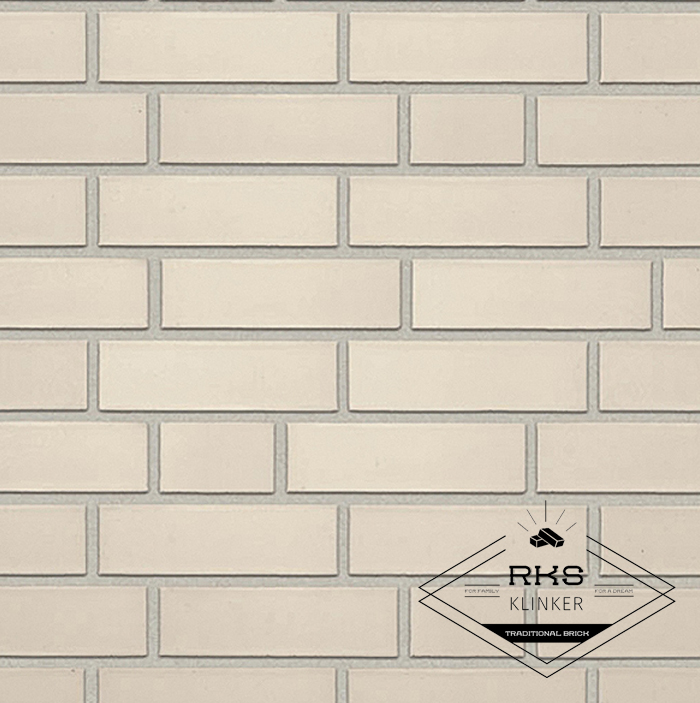 Ригельный клинкерный кирпич Roben, Oslo perlweiß glatt, 290х90х90 мм в Краснодаре