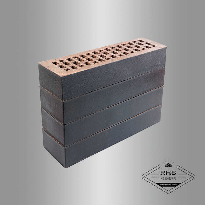 Ригельный кирпич Roben, FARO schwarz-nuanciert glatt, 290х90х90 мм в Краснодаре