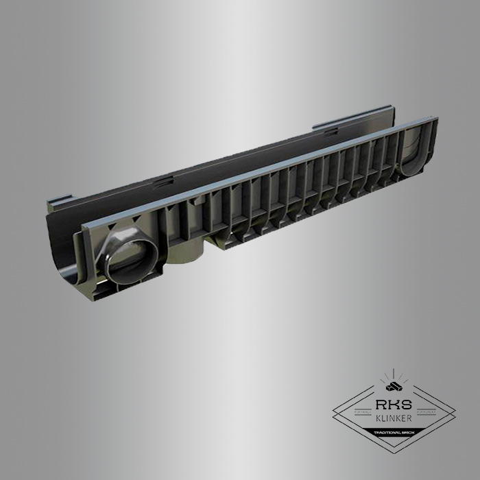 Лоток водоотводный PolyMax Basic DN100, H155 в Краснодаре