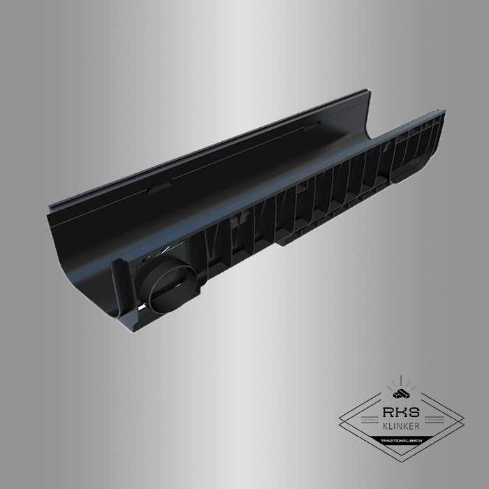 Лоток водоотводный PolyMax Basic пластиковый DN200, H200 в Краснодаре