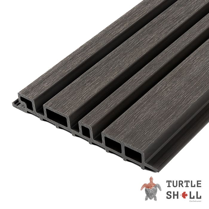 Реечная панель Different Lines, Faroese Smokewood, Co-Extrusion в Краснодаре