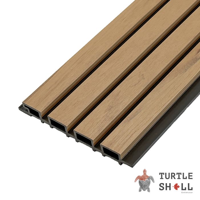 Реечная панель Middle Lines Dual, Siberian Pine, Co-Extrusion в Краснодаре