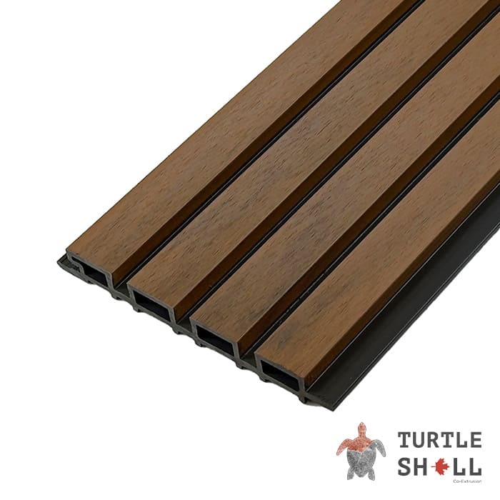 Реечная панель Middle Lines Dual, Thai Teak, Co-Extrusion в Краснодаре