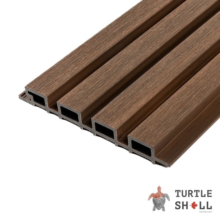 Реечная панель Middle Lines, Australian Palisander, Co-Extrusion в Краснодаре